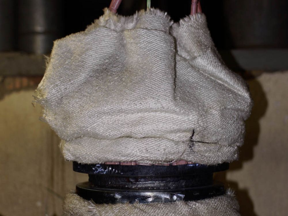 Vorwärmen Schweißnaht 323,0 x 32 10CrMo9-10