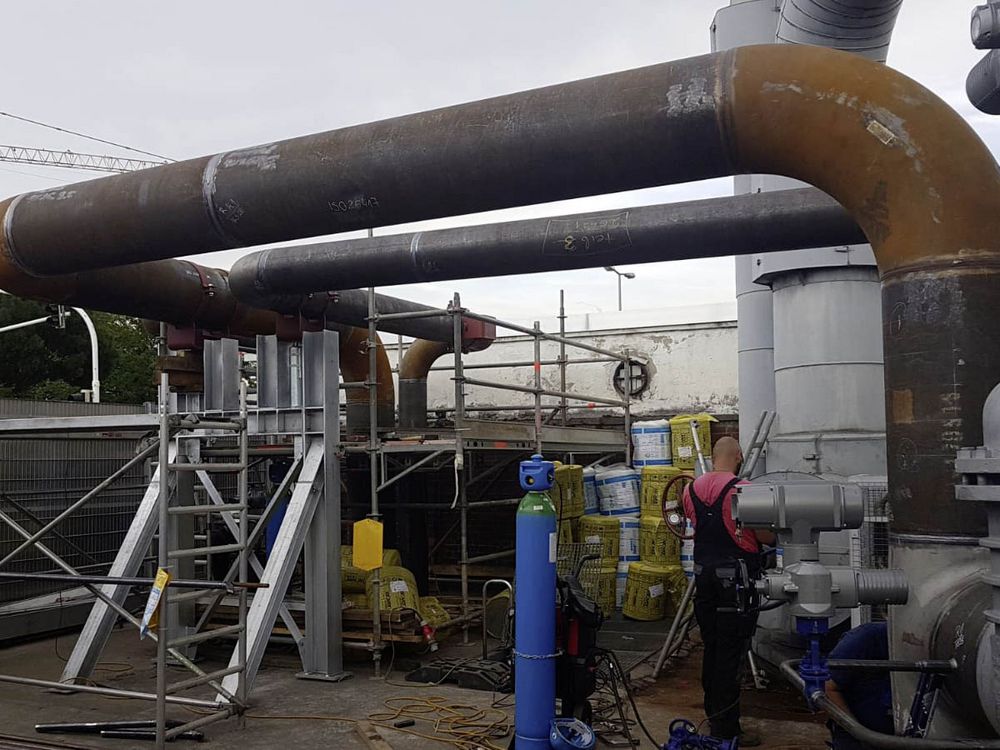 Fernwärme DN500 PN25