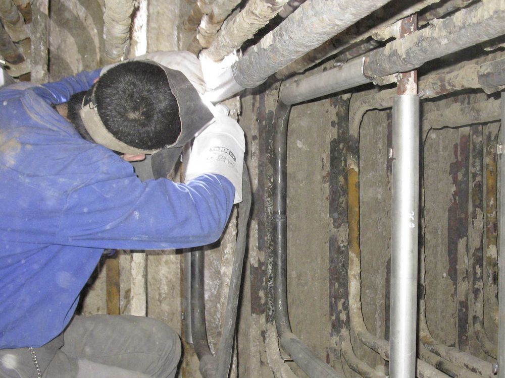 Schweißen unter schwierigen Bedingungen