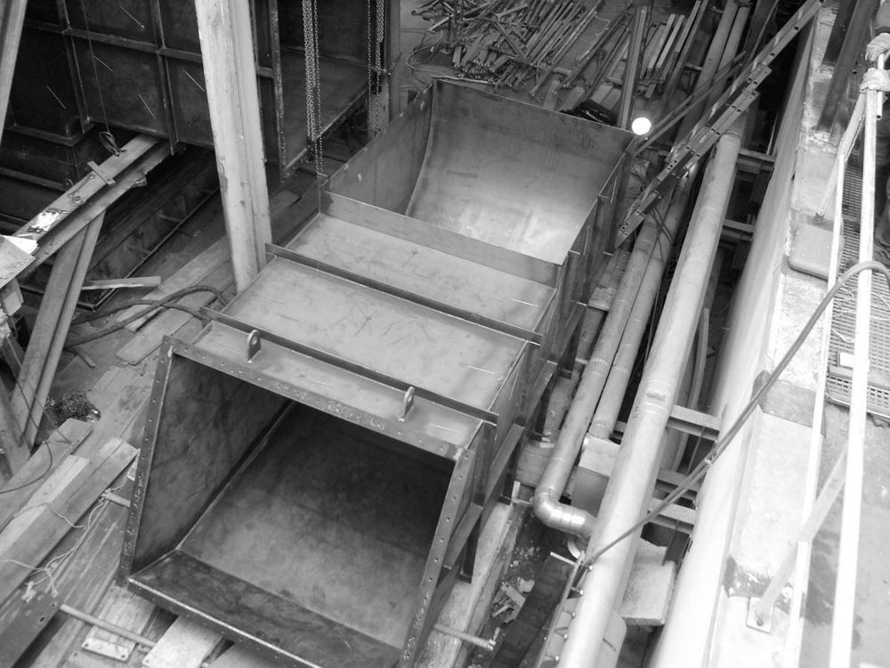 Montage Rauchgaskanal