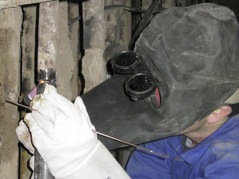 Schweißen unter schwierigen Bedingungen