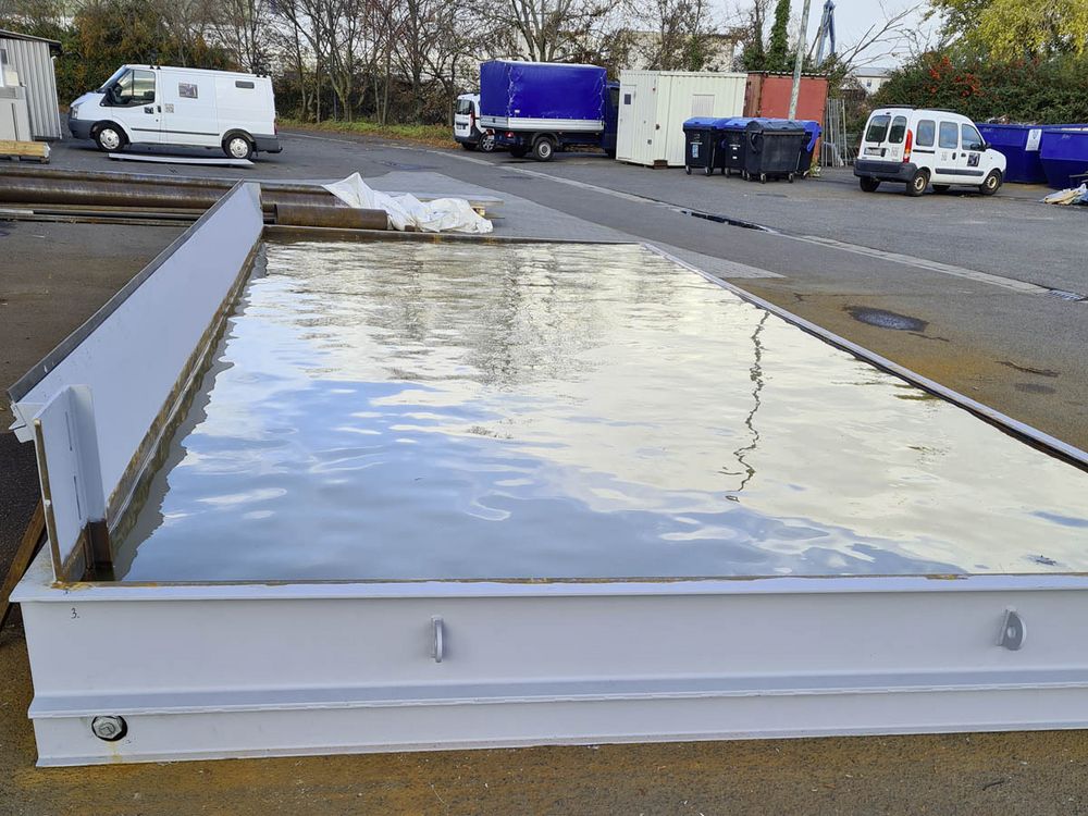 Dichtheitsprobe Muldenwanne