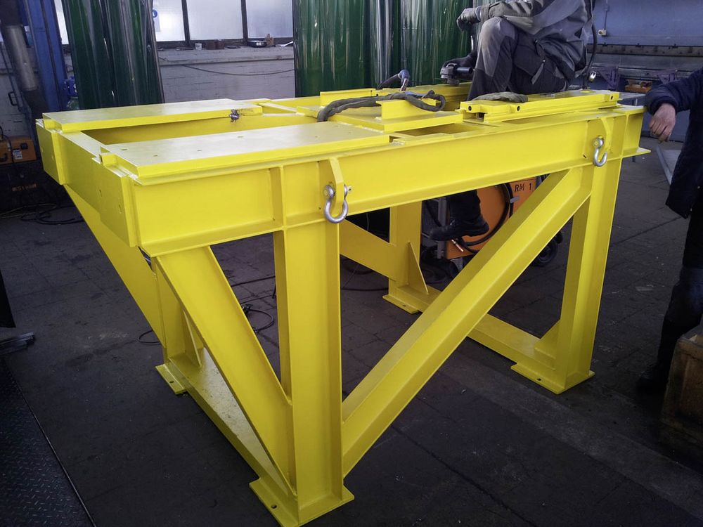 Unterstützungsbock Motor