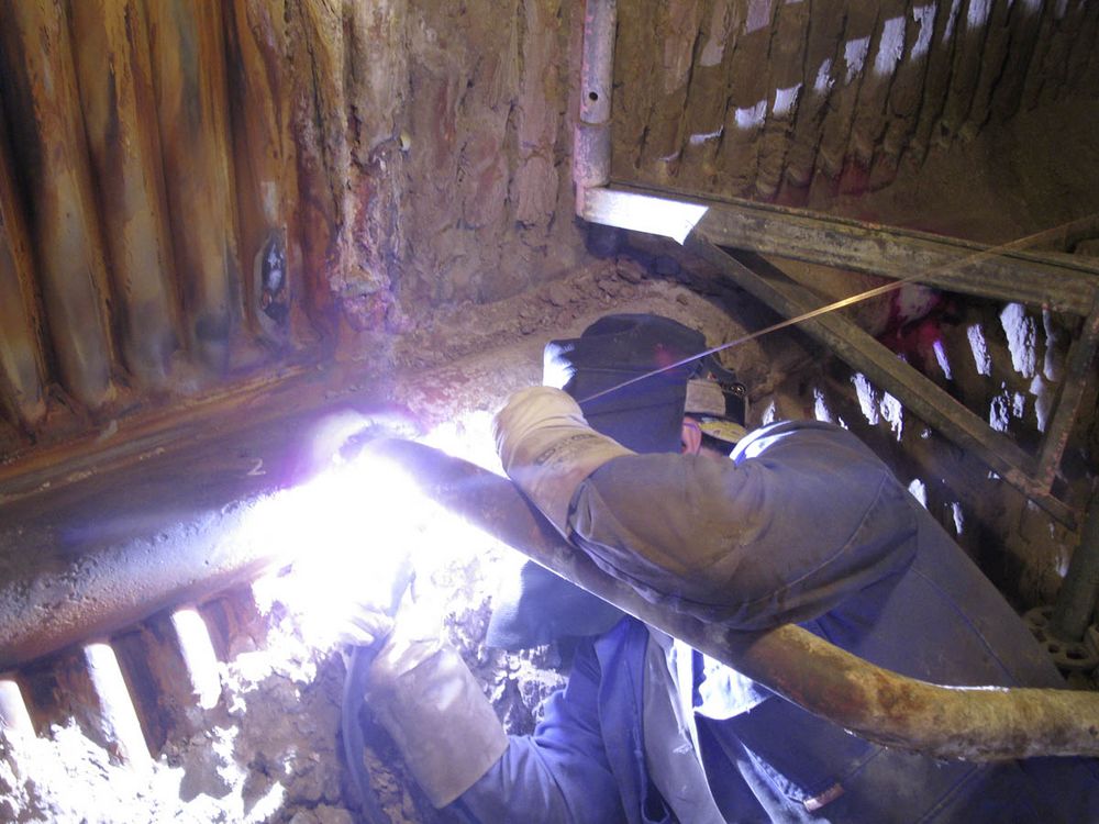 Schweißen unter schwierigen Bedingungen