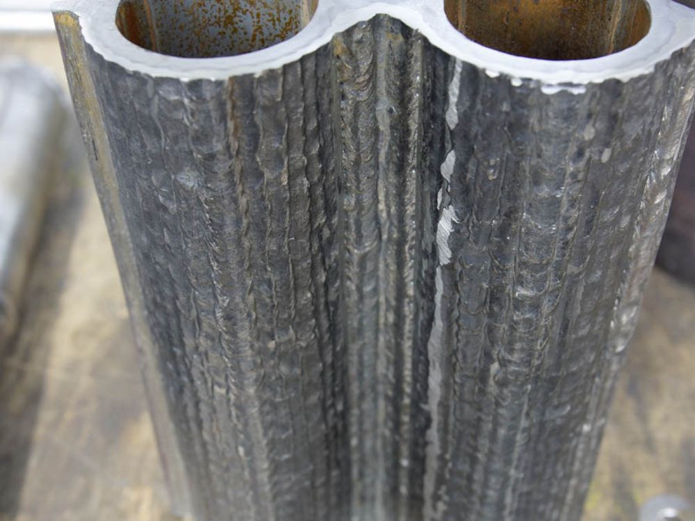 Verfahrenspürfung Aufpanzerung Cladding Alloy 625